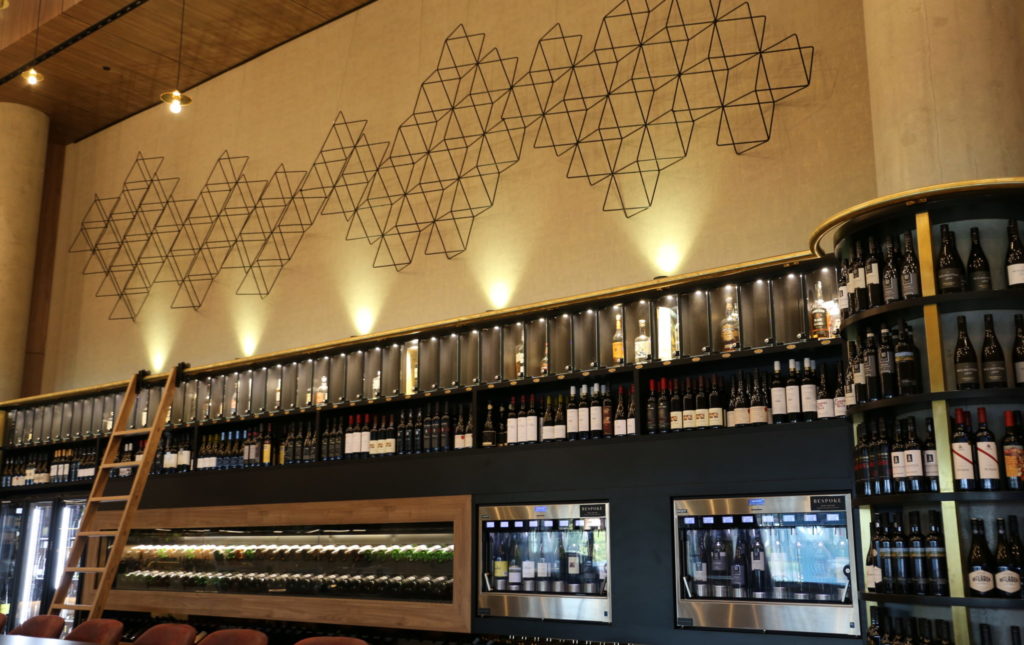 Bespoke wine wall